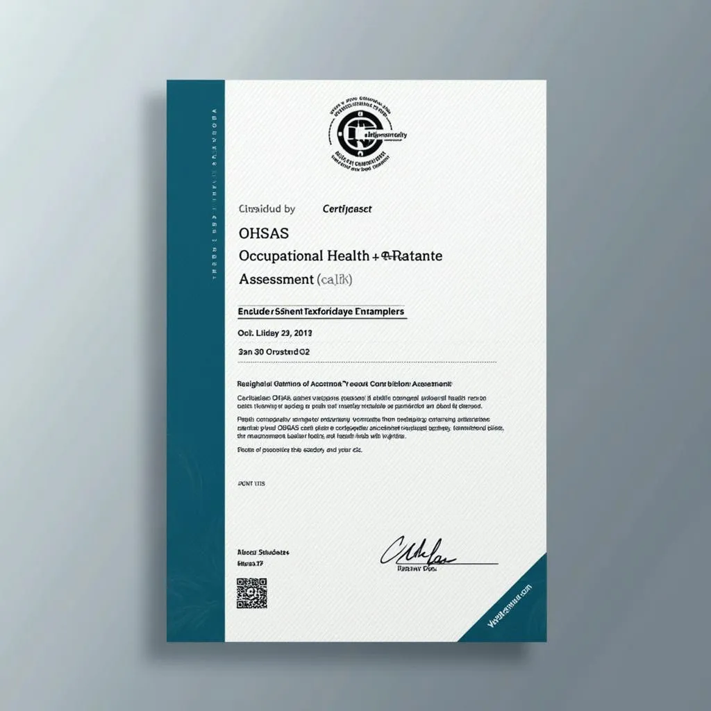 Certificación OHSAS